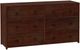 Butler Specialty Company Lark Walnut 6-Drawer Dresser-0