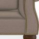 La-Z-Boy® Pembroke Barley Loveseat with Brass Nailhead Trim-5