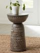 Signature Design by Ashley® Hadcher Brown Side Table with Cream Accent-4
