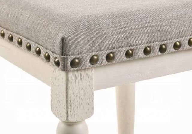 ACME Furniture Tasnim 2-Piece Antique Tan/White Counter Stool Set-3