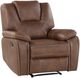 Steve Silver Co. Katrine Chestnut Brown Manual Recliner-0