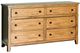 Sunny Designs™ Sedona Rustic Oak Dresser & Mirror-1