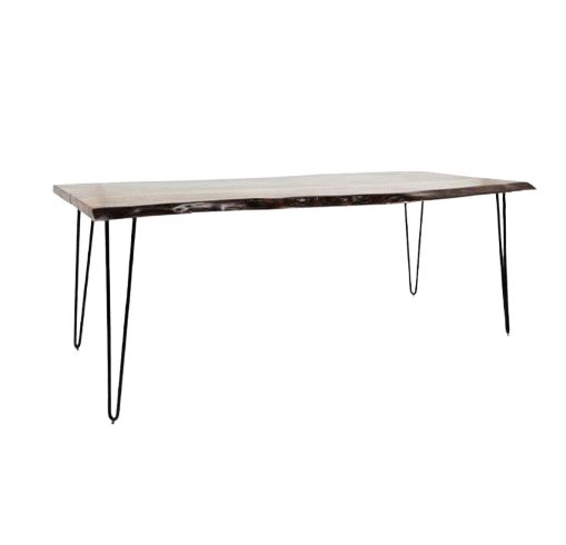 Jofran Inc. Nature's Edge 6-Piece Light Chestnut 79"Dining Set-1