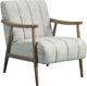 Moe's Home Collection Aster Pebbled Beige Accent Chair-0