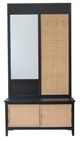 A & B Home Beige/Black Hall Trees-0