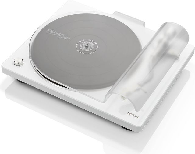 Denon® White Hi-Fi Turntable-0
