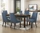 Homelegance® Paulson Blue Gray Dining Side Chair-1