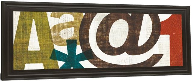 Classy Living Micheal Mullan Punctuated III 18" Wall Art-3