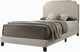 Coaster® Tamarac Upholstered Nailhead Beige Full Bed-0