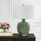 Uttermost® Nataly Aged Green/Antique Bronze Table Lamp-1