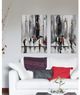 Renwil® Bustling City II Black/Brown/Red/White Painting-1