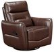 Homelegance® Thomas Brown Manual Swivel Glider Reclining Chair-0