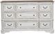 Liberty Furniture Magnolia Manor Antique White/Weathered Bark 68" Dresser-2