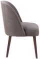 Olliix by Madison Park Charcoal Bexley Rounded Back Dining Chair-3