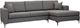 Edgewood Furniture Lagoon 2-Piece Ash Right-Arm Facing Sofa Sectional and Chaise-0