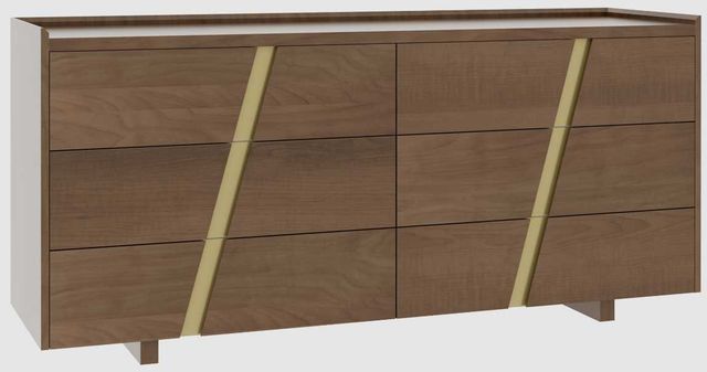 Country View Woodworking Verrado 71" Wood Legs Dresser-0