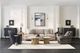 Fairfield® Everett Biscotti Small Round Bunching Cocktail Table with White Carrara Stone Top-0