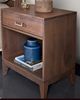 Urban Collections by Yutzy Woodworking Champagne Retreat White Oak Nightstand-0
