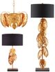 Currey & Company Irvin Vintage Gold Pendant Lighting-3
