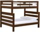 Crate Designs™ Furniture TimberFrame Brindle Full XL/Queen Bunk Bed-0