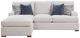 Braxton Culler Customizable Cambria Sofa with Reversible Ottoman-1