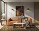 Hooker® Furniture MS Fresco 2-Piece Zen Caramel Power Reclining Sofa Sectional with Power Headrest-2