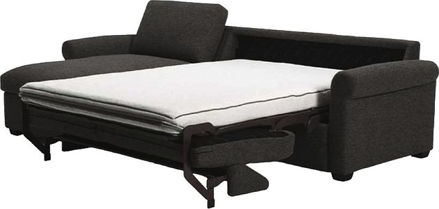 Palliser® Furniture Customizable Madison Sleep Roll Arm Left Hand Facing Queen Sofa Bed with Storage Chaise-0