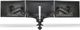 Chief® Kontour™ KX Series Black Triple Monitor Arm Column Desk Mount-0