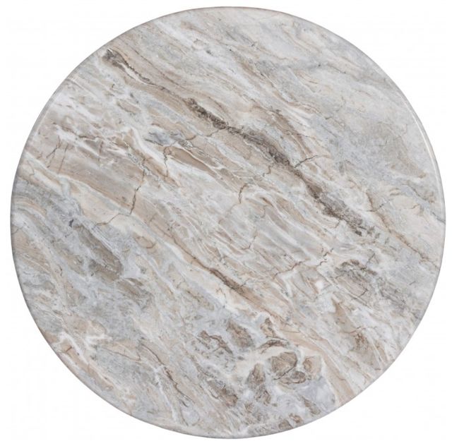 Meridian Furniture Formentera Wavy Brown/White Dining Table-3