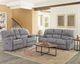 HomeStretch Rhino Gray Manual Reclining Sofa-2