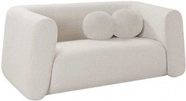 Meridian Furniture Abbington Cream Loveseat-0