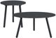 Elements International Bali 2-Piece Dark Gray Aluminum Outdoor Table Set-0