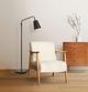 Renwil® Everren Nottingham Matte Black Floor Lamp-1