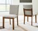 Signature Design by Ashley® Kraeburn Beige/Brown Dining Chair-4