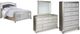 Signature Design by Ashley® Coralayne 4-Piece Gray California King Panel Bed Set-0