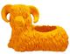 A & B Home Yellow 9" Lory Sheep Accent Dish Planter-0