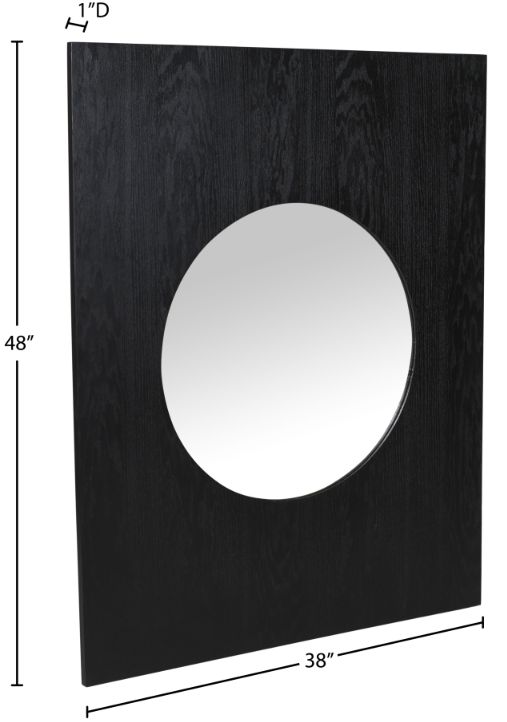 Meridian Furniture Optic Black Mirror-4