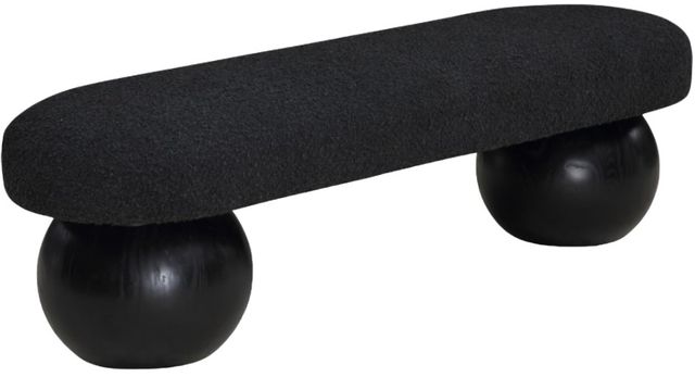 Meridian Furniture Bowie Black Bench-0