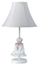 Cal® Lighting & Accessories White Table Lamp-0