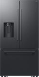 Samsung Bespoke AI 36'' 28.5 CF Matte Black Steel Refrigerator-0