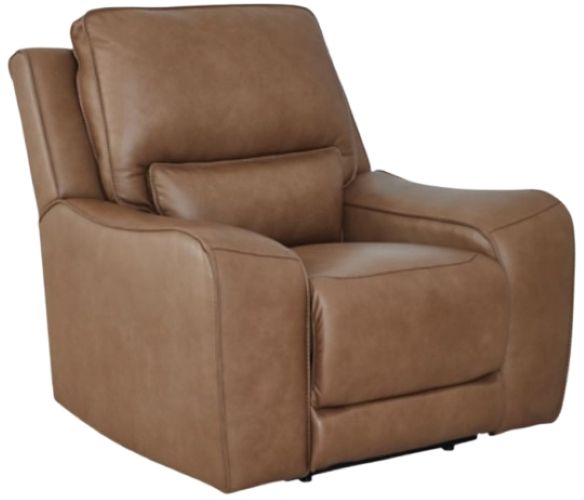 Signature Design by Ashley® Silverbrooke Caramel Power Recliner with Adjustable Headrest-0