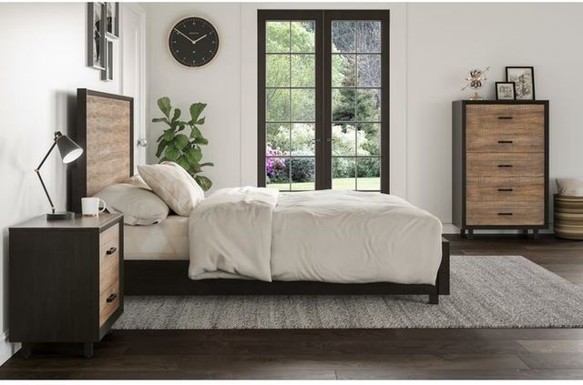 Flexsteel® Alpine Walnut Queen Bed-3