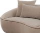 TOV Furniture Jenny Taupe Faux Mohair Loveseat-5