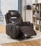 ACME Furniture Waterlily Brown Manual Rocker Recliner with Swivel-1