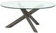Magnussen Home® Jax Carbon Shadow Round Cocktail Table-2