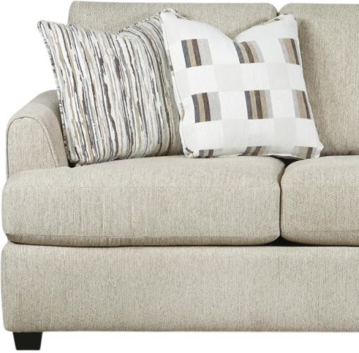 Fusion Furniture Premier Taupe 93" Sofa-1