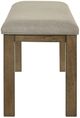 Crown Mark Cockrell Brown Dining Bench-3