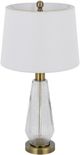 Cal® Lighting & Accessories Teardrop Style 2-Piece Antique Brass Table Lamp Set-2