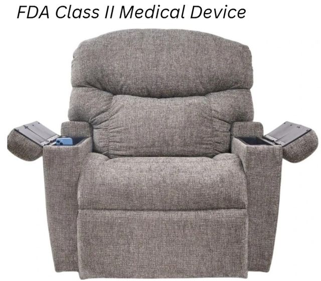 UltraComfort™ Maya Asher Medium Wide Power Lift Recliner with Nirvana Heat and Air Massage-0
