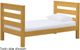 Crate Designs™ Furniture TimberFrame Classic Queen Lower Bunk Bed-0